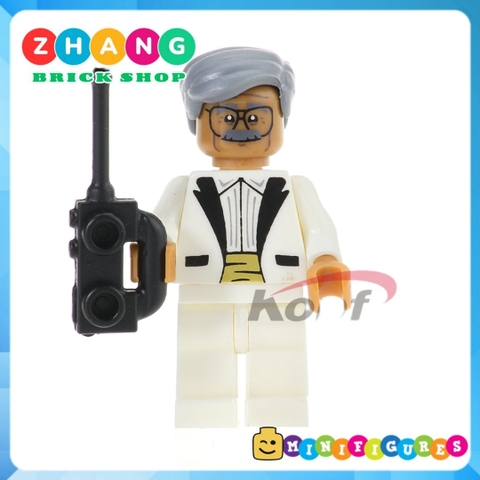 Xếp hình Batman - Alfred - Robin - Catwoman - Gordon - King Tut - Harley Quinn - Joker Lego Minifigures POGO PG8074