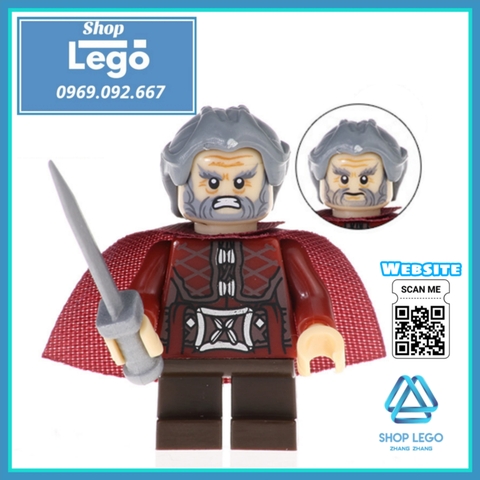Xếp hình The Lord of the Rings Fili Dain Kili Oin Gloin Dori Goblin Gundabad Orc Lego Minifigures Pogo PG8183