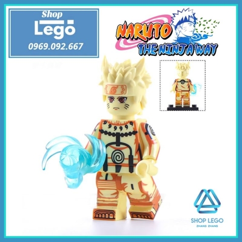 Xếp hình Uzumaki Naruto - Hyuga Hinata - Zabuza - Haku - Haruno Sakura - Tsunade - Jiraiya Lego Minifigures WM6107