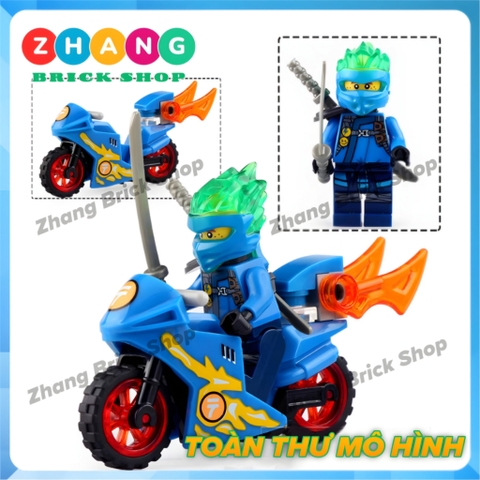 Xếp hình Ninjago Jay - Zane - Kai - Lloyd - Nya - Cole - Ice Emperor - General Vex Lego Minifigures PRCK 61015