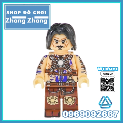 Xếp hình Captain Marvel
- Shazam
- Whiplash - Superpool
- Tempest - Dove
- Hawk
- Zatanna Lego Minifigures Kopf KF6080