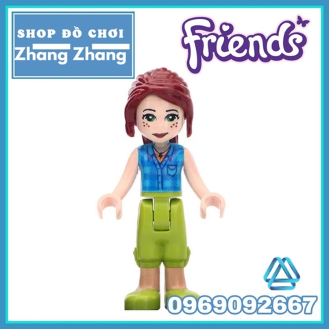 Đồ chơi xếp hình Friends Babie Olivia - Mia Kate - Stephanie Dancet - Andrea Emma Minifigures Lele F026 033