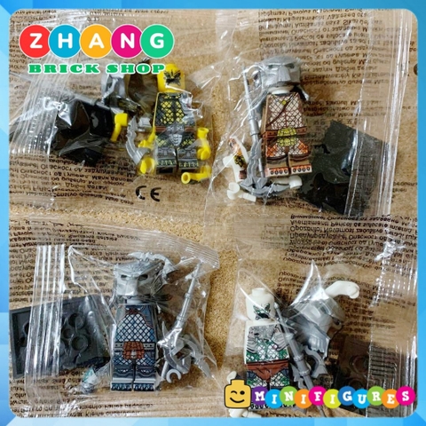 Đồ chơi Xếp hình Predator vs Alien Cuộc chiến dưới chân tháp cổ mới nhất 2020 Lego Minifigures POGO PG8254