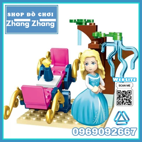 Xếp hình Công chúa tuyết trong hoạt hình Windsor Castle Lego Minifigures QL1113