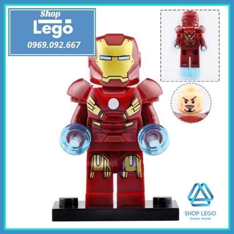 Xếp hình Tuyển tập Iron-man Thanos Warmachine  mk1 Lego Minifigures xinh X0252