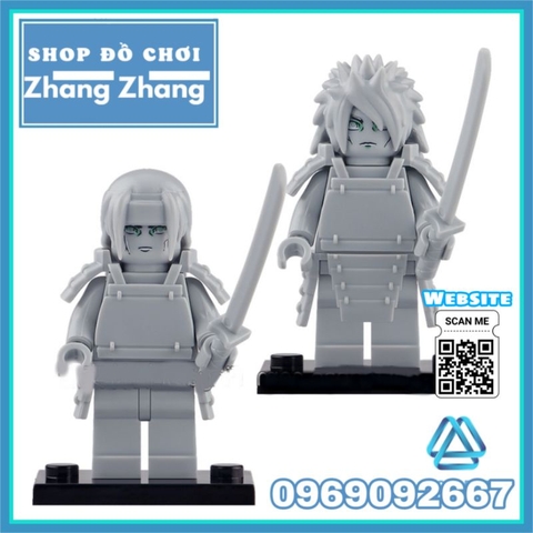 Đồ chơi xếp hình Naruto gồm Senju Hashirama và Uchiha Madara Minifigures MG0204 MG0205