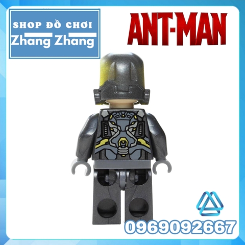 Xếp hình Ant-Man Yellow Jacket Siêu anh hùng Marvel Lego Minifigures MG0002