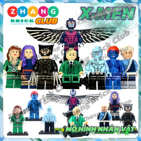 Xếp hình dị nhân X-Men Comics Lego Minifigures Pogo PG8006