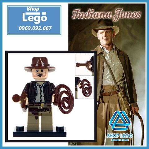 Xếp hình cuộc phiêu lưu của Tiến sĩ Henry Walton Indiana Jones Lego Minifigures WM470