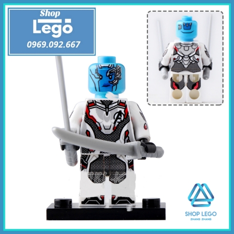 Xếp hình Siêu anh hùng Avengers: Endgame Black widow - Thor - Ant man - Nebula - Iron man Lego Minifigures Xinh X0251