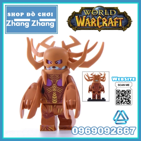 Xếp hình Starcraft Cannibal - Red Snake - Evil Dwarf Sarah Louise Kerrigan Lego Minifigures Xinh X0285