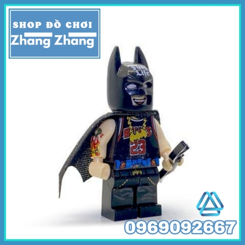 Xếp hình Thug Life Batman Hip Hop siêu ngầu mới nhất 2020 Lego Minifigures WM482