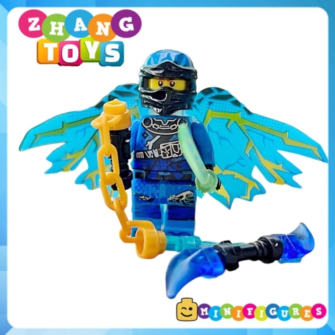 Đồ chơi xếp hình Ninjago chúa tể bầu trời Zay - Zane - Kai - Cole - Lloyd - Nya Minifigures QG670