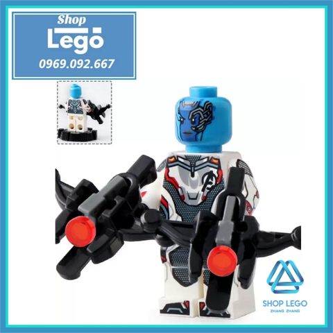Xếp hình Black Widow Hawkeye Ant man Pepper Thor War Machine Nebula Nick Fury Captain America Lego Minifigures SY1311