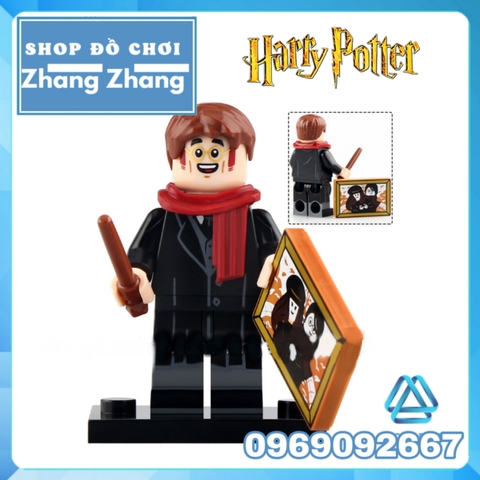 Xếp hình Harry Potter - Kingsley Shacklebolt - Dumbledore - James Potter - Lily Potter Lego Minifigures POGO PG8286