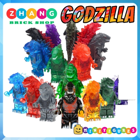 Xếp hình Godzilla chúa tể quái vật King of The Monster Lego Minifigures Pogo PG8090