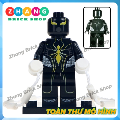Xếp hình Agent X, Green Goblin, Spider-Armor, Miles Morales siêu anh hùng Lego Minifigures POGO PG8096