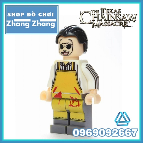 Đồ chơi xếp hình Leatherface Tử thần vùng Texas mô hình Minifigures WM374