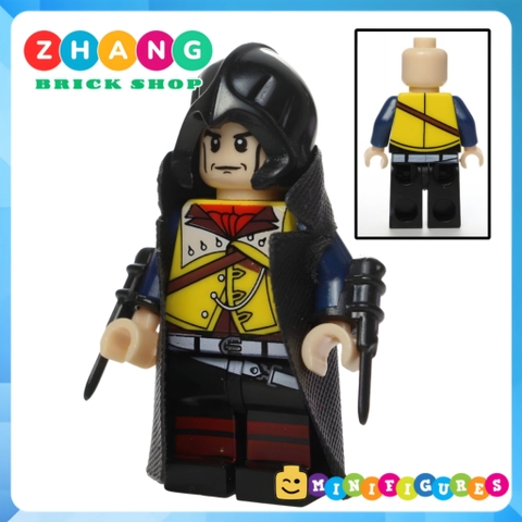 Đồ chơi xếp hình Assassin creed gồm Kenway Firenze Dorian Firenze Cormac Dorian Minifigures POGO PG8020