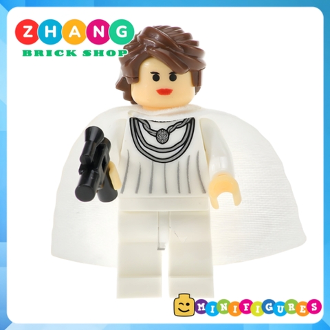 Xếp hình Zander - Ponda Baba - Anakin - Leia - Obi-Wan - Rebel Pilot - Mon Mothma Lego Minifigures Xinh X0144