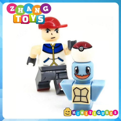 Xếp hình dành cho các bé tặng kèm bóng và pokemon theo mẫu Lego Minifigures SY620
