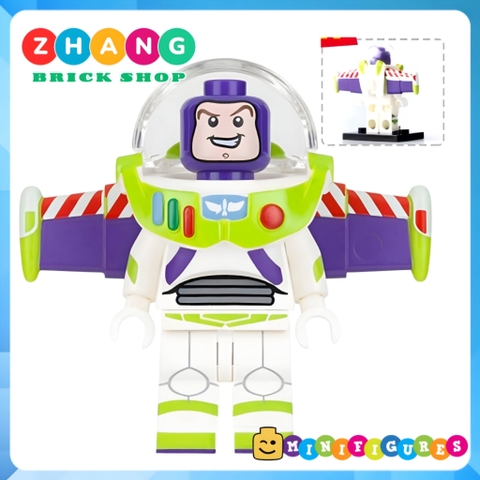 Xếp hình Toys Story Buzz Lightyear Câu chuyện đồ chơi cho bé Lego Minifigures Pogo PG8061
