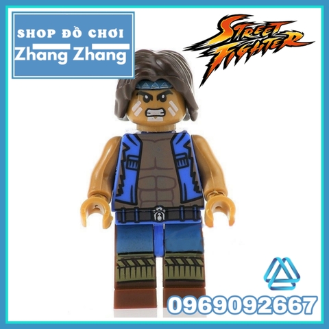 Xếp hình Street Fighter Wave 2 Lego Minifigures Kopf KF8016