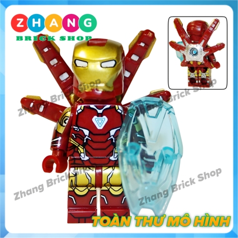 Xếp hình Iron Man - Pepper MK49
- Thor - Marvel - Octopus - Captain America - Hawkeye
 Lego Minifigures Kopf KF6097