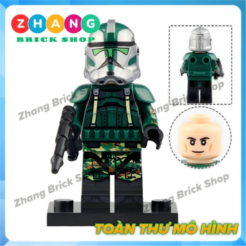 Xếp hình Star Wars Legion Coruscant Guard - Jesse - Imperial Stormtrooper Lego Minifigures Koruit KT1042