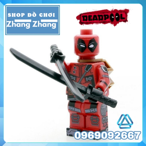 Đồ chơi Xếp hình Deadpool Siêu anh hùng DC Marvel Minifigures Xinh Xh190 X0101