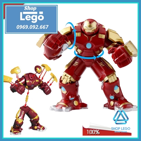 Xếp hình Người sắt Iron Man phiên bản Hulkbuster Lego Minifigures SY1184