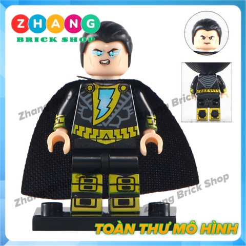 Xếp hình Flash & Shazam Green Lantern Fire Storm - Black Adam - Lobo - Scarecrow DC Comics Lego Minifigures Xinh X0153