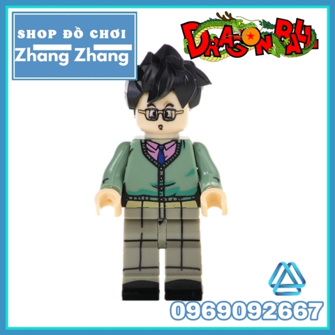 Xếp hình Dragon Ball Son goku Gohan Raditz Major Metallitron Lego Minifigures POGO PG8169