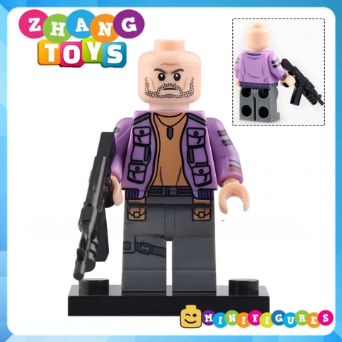 Xếp hình Winter Soldier - Agent 13 - Baron Zemo - US Agent - Batroc - Falcon Battlestar Lego Minifigures Xinh X0313
