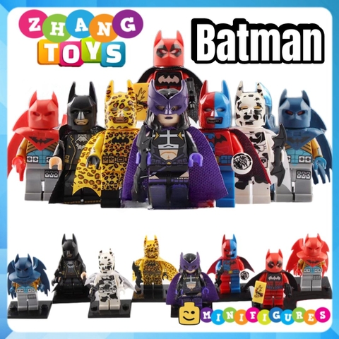 Xếp hình Batman & Huntress siêu anh hùng DC Lego Minifigures WM6027