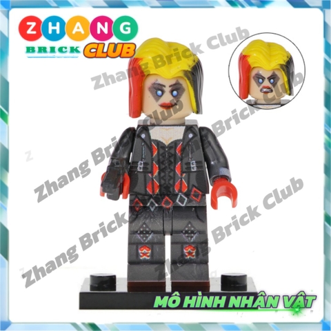 Xếp hình Batman : Arkham Harleen Victor Fries Quinzel Joker Reddier Catwoman Bane Lego Minifigures Pogo PG8186
