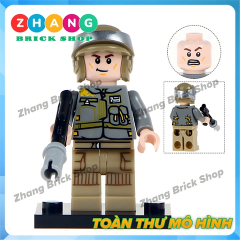 Xếp hình Star Wars Mace Windu Luminara Darth Malgus  Naboo Guard Jango Fett Trooper Lego Minifigures Pogo PG8095