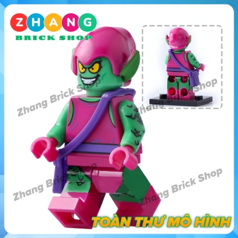 Xếp hình Wonder Woman Blue Beetle Giganta Green Goblin Citizen Steel Talia Al Ghul Venom Lego Minifigures Xinh X0170