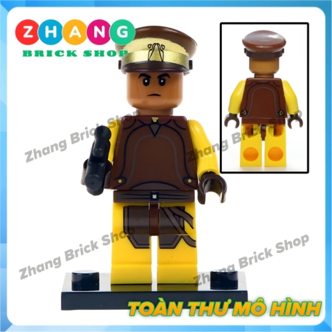 Xếp hình Star Wars Mace Windu Luminara Darth Malgus  Naboo Guard Jango Fett Trooper Lego Minifigures Pogo PG8095