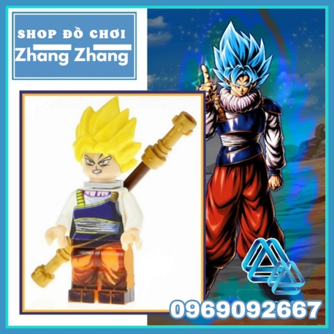 Xếp hình Dragon Ball Z 7 viên ngọc rồng Son Goku Yardrat Lego Minifigures Kopf KF2050
