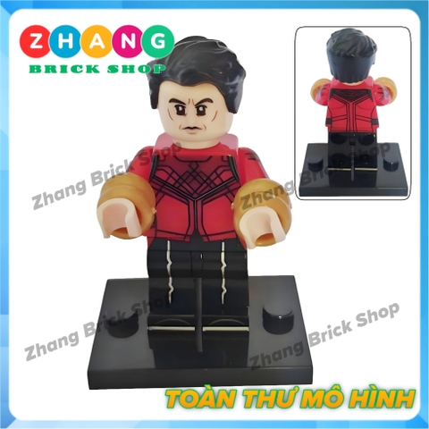 Đồ chơi xếp hình What if Shang Chi - Dr Octopus - Iron Man - Spider Man - Star Lord - Dr Strange Minifigures Kopf KF6145