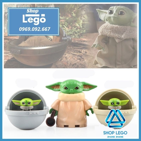 Xếp hình Star Wars Yoda baby Chiến tranh giữa các vì sao Lego Minifigures Koruit KT1039
