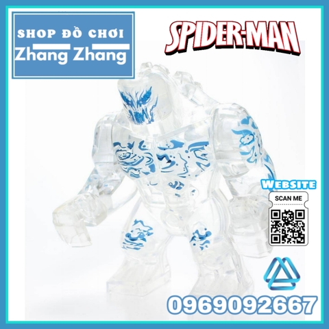 Xếp hình Người đột biến Big Size Elementals - Spider Man : Far From Home Lego Minifigures Xinh Xh1255 - 1258