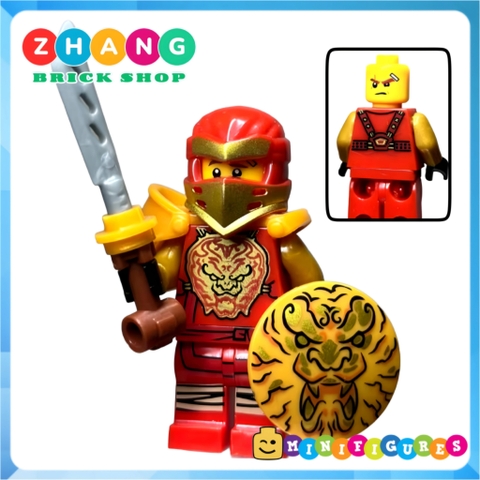 Đồ chơi xếp hình Ninjago Season 13 Kai - Lloyd - Zane - Cole - Jay - Nya Minifigures 70669