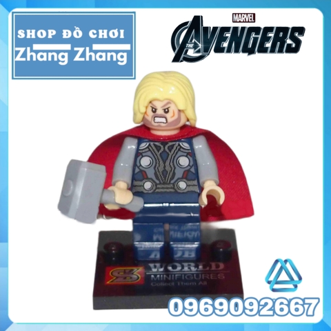 Đồ chơi Xếp hình Iron man Thor
Hulk
- Spider man
- Super man - Batman - Captain America Wolverine
Minifigures SY SY180