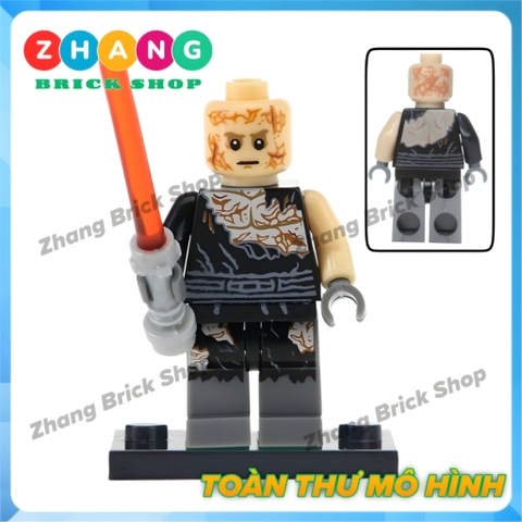 Xếp hình Star Wars Kessel Droid - Rey - Rebel Trooper Han Solo - Darth Vader Lego Minifigures Pogo PG8145