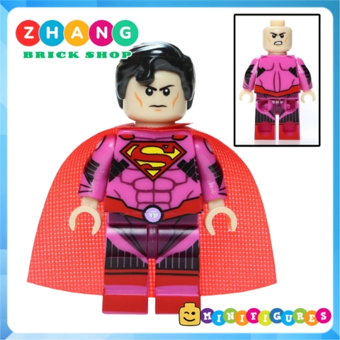 Xếp hình Deathstroke, Martian Manhunter, Flash Siêu anh hùng DC Comics Lego Minifigures POGO PG8211