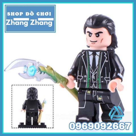 Xếp hình tuyển tập Loki Avengers trong TVA và Ragnarok mới nhất 2021 Lego Minifigures WM6118