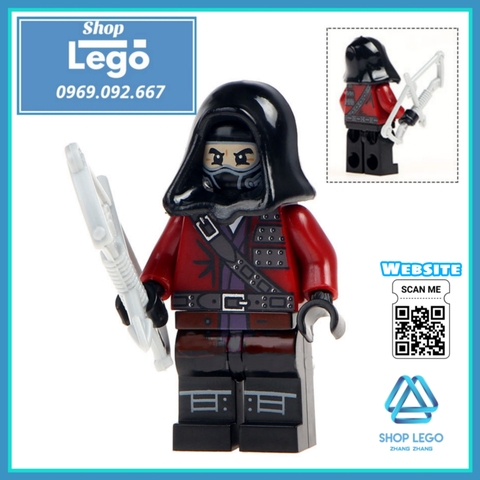 Đồ chơi Xếp hình Elektra White Canary Fire Storm Captain Cold - Parallax Super Boy Booster Gold Minifigures POGO PG8079