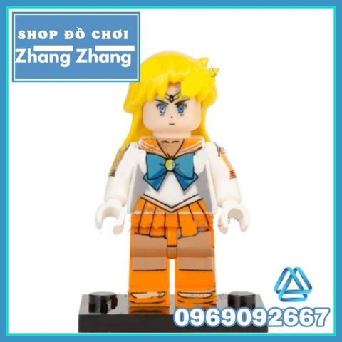 Xếp hình mô hình Sailor Moon Thủy thủ mặt trăng Tuxedo Lego Minifigures POGO PG8156